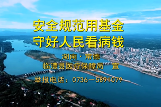 【安全规范用基金 守好人民看病钱】临澧医保：