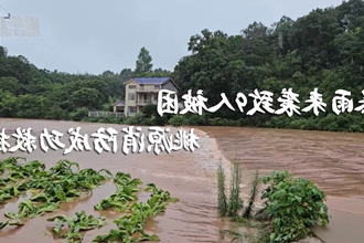 新华社报道｜暴雨来袭致9人被困 桃源消防成功救援