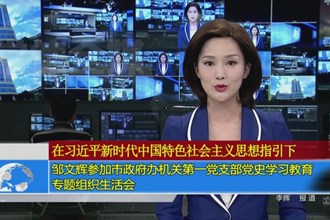 邹文辉参加市政府门户办机关第一党支部党史学习教育专题组织生活会