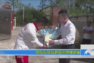省残联慰问亚残运会运动员