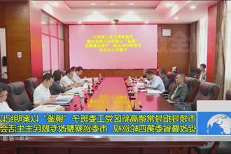 市领导指导常德高新区党工委班子