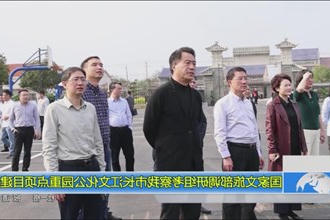 国家文旅部调研组考察我市长江文化公园重点项目建设
