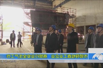 市领导检查工业企业 商贸行业安全生产工作