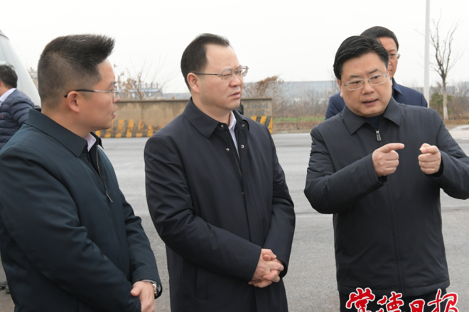 周振宇赴常德经开区调研经济社会发展时强调：强化责任担当 勇于争先进位 争做常德产业发展