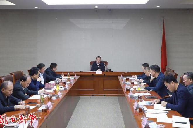 周振宇主持召开西洞庭湖灌区项目策划调度会时指出 全力以赴推进项目策划和建设
