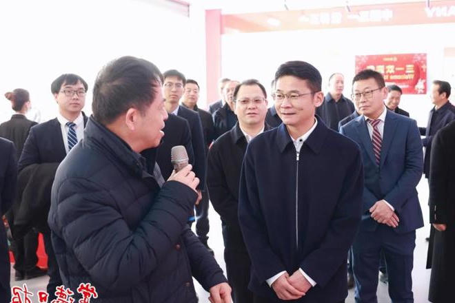 曹志强周振宇新春上班首日走访调研园区企业 全力以赴抓产业上项目兴园区 确保新的一年开好局起好步
