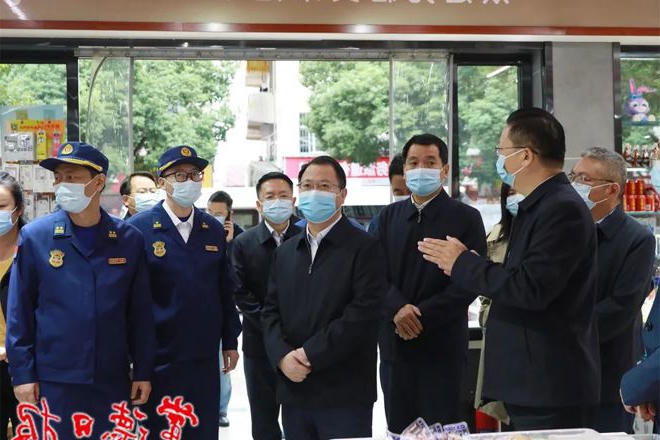 周振宇赴临澧县、澧县督导检查安全生产、疫情防控等工作