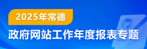 2025年常德市政府门户网站平台工作年度报表专题