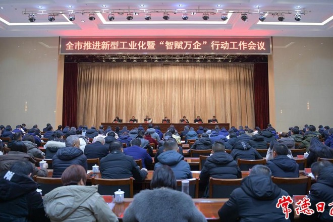 常德市推进新型工业化暨