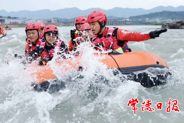 全省91名消防指战员来常德
