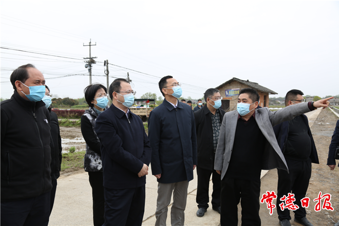 周振宇前往桃源、澳门新葡新京在线督导疫情防控和春耕生产工作指出：凝聚防疫强大合力 确保完成粮食生产任务