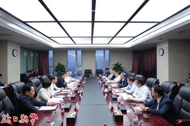 曹志强带队赴北京开展招商考察活动