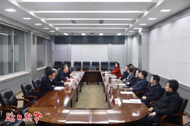 中国电信湖南公司考察团来常考察对接工作