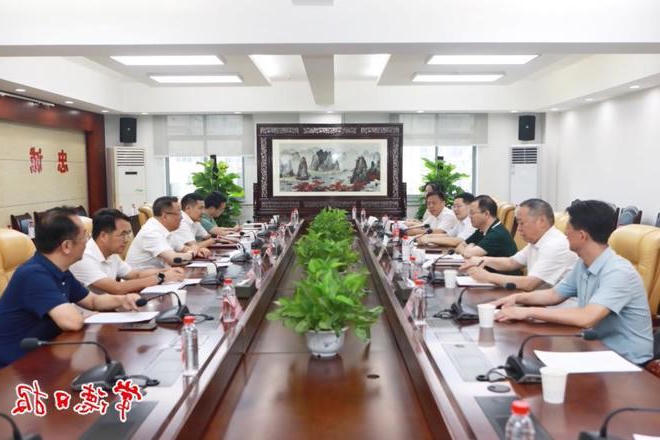 周振宇赴省直部门和重点企业对接工作