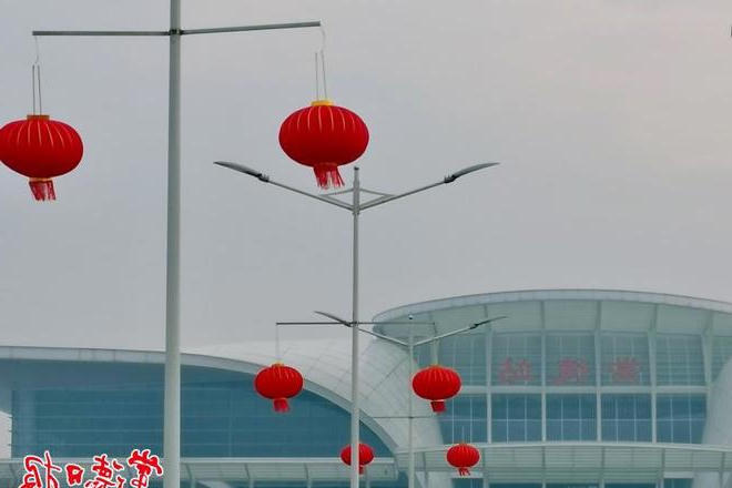 【社会】灯笼挂，年味浓！常德站喜庆迎新春