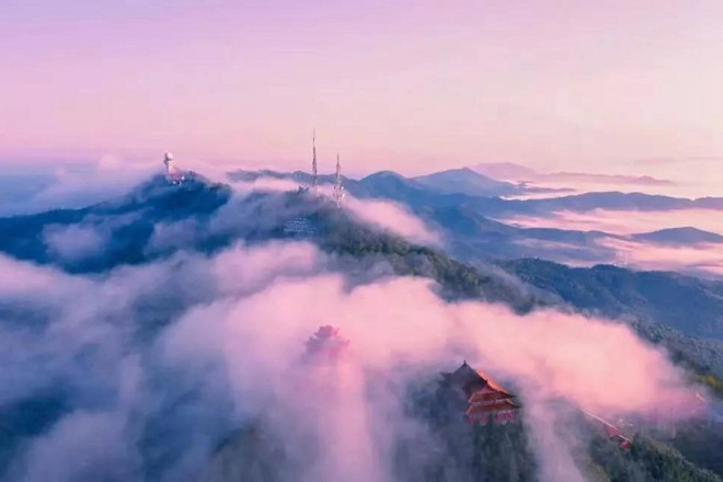 太阳山云海