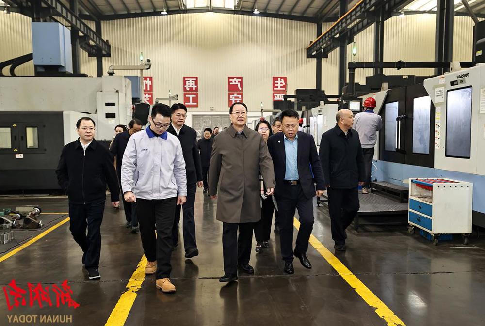 毛伟明在高创翔宇科技调研