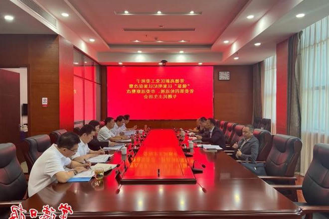 市领导指导常德高新区党工委班子