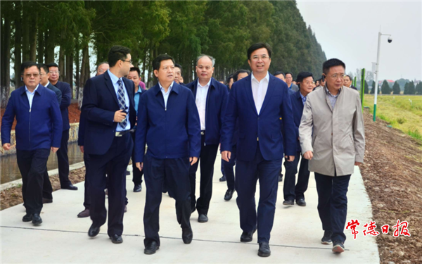 省农业农村厅领导赴省贺家山原种场学习调研时要求 为全省智慧农业数字大米推广提供决策参考