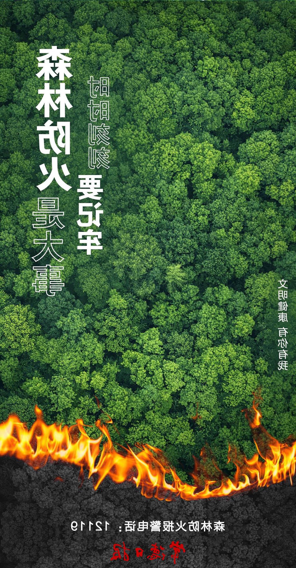 森林防火是大事 时时刻刻要记牢