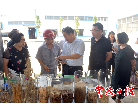 市领导赴鼎城、安乡调研