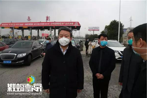 曹立军现场督导疫情检测站点防控排查工作