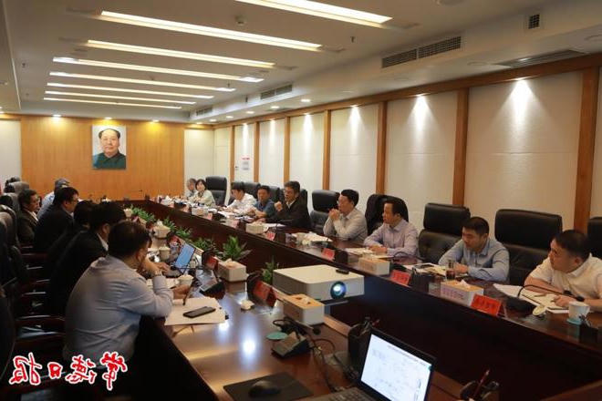 罗毅君与上海合成生物学创新中心周尔方一行座谈