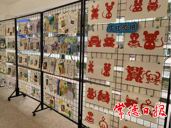 【社会】复基小学举办学生美术作品展