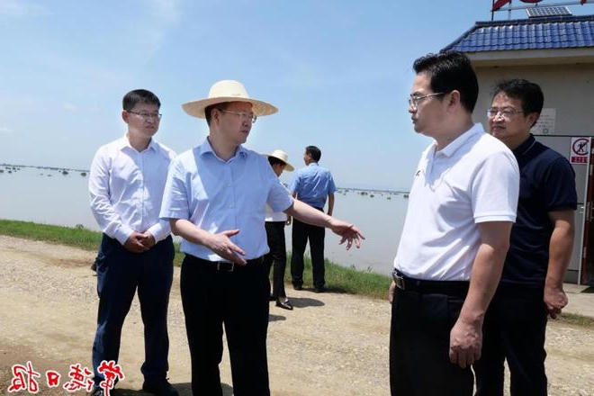 周振宇赴汉寿县督导检查防汛抗灾工作