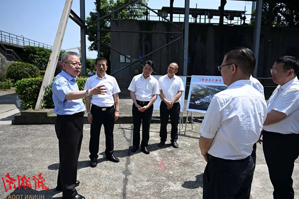 沈晓明赴怀化市调研督导中央督察发现问题整改工作