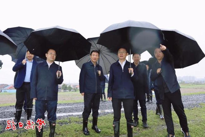 曹志强带队调研督导防汛和安全生产工作