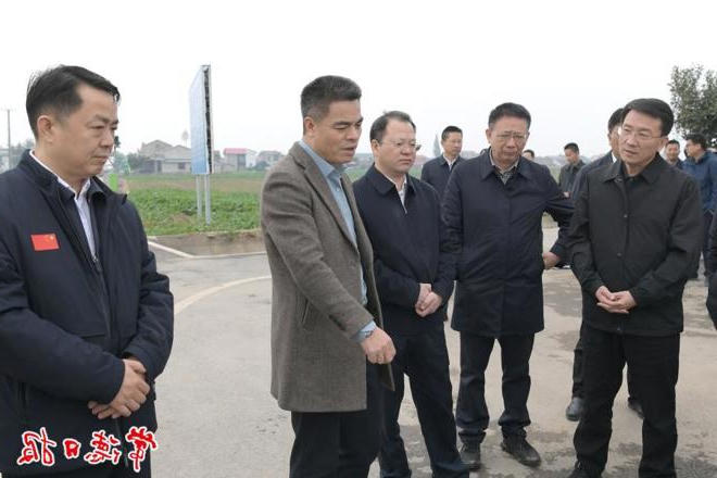 省委农办调研组调研鼎城区粮油生产工作