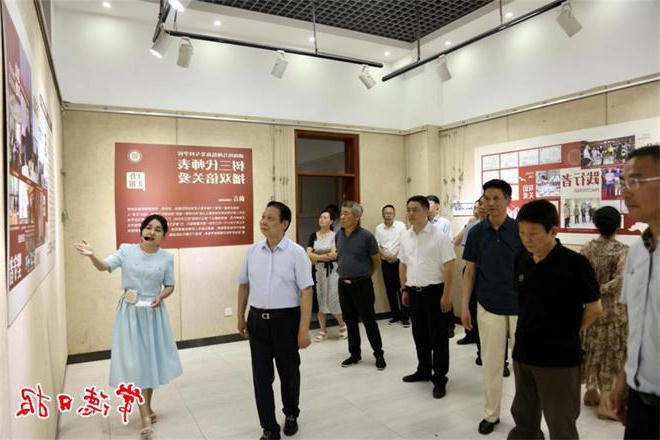 湖南省关工委领导调研常德关心下一代工作