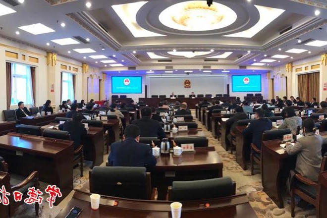 市领导在市人大常委会专题学法讲座时强调 以人大作为助力全市高质量发展
