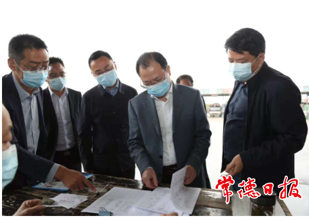 周振宇赴桃源、新澳门葡京在线娱乐督导清明期间重点工作