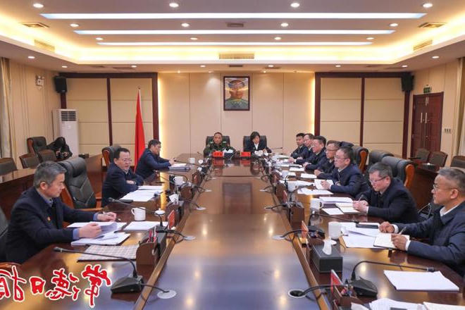 周振宇参加指导津市市委常委班子2024年度民主生活会