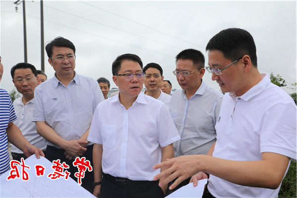 陈文浩来常德督导防汛抗灾工作