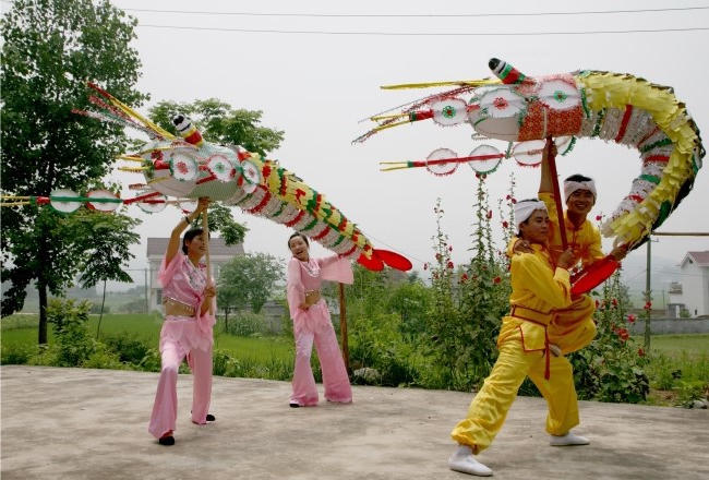 市级：桃源虾灯舞