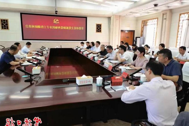 省委统战部领导来常调研民主党派和党外知识分子工作