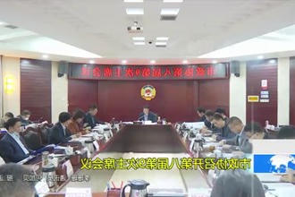 市政协召开第八届第9次主席会议