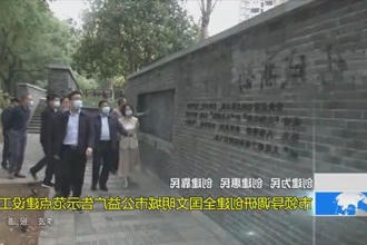 市领导调研创建全国文明城市公益广告示范点建设工作