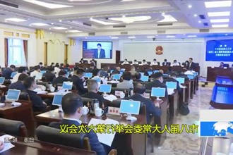 市八届人大常委会举行第六次会议