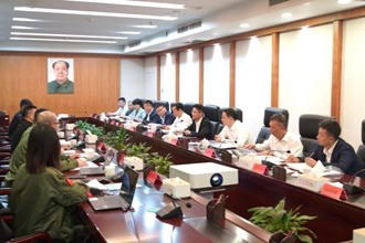 曹志强与洪泰基金、国星宇航考察团座谈