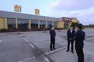 曹志强到鼎城区双桥坪镇督导疫情防控工作