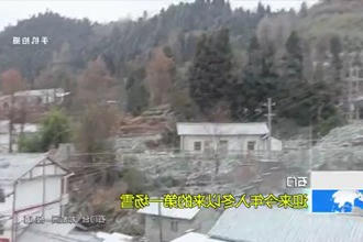 石门：迎来今年入冬以来的第一场雪