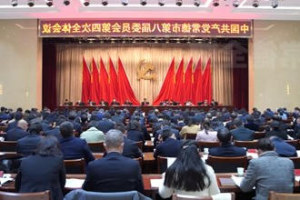 中国共产党常德市第八届委员会第四次全体会议召开