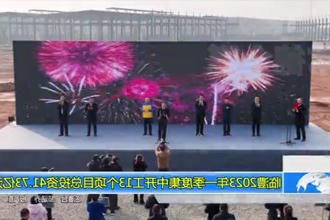临澧2023年一季度集中开工13个项目总投资41.73亿元