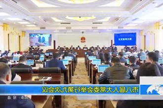 市八届人大常委会举行第九次会议