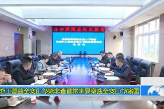 国家矿山安全监察局来常督查非煤矿山安全监管工作
