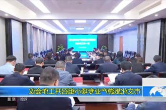 市文化旅游产业专项小组召开工作会议
